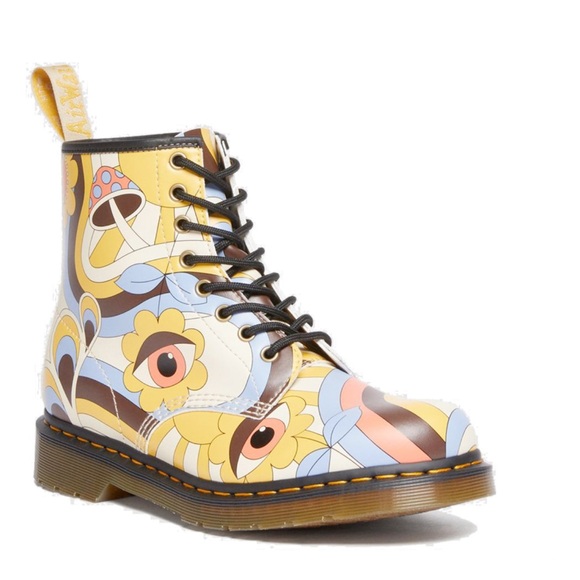 Dr. Martens 1460 Vegan Retro Ray Kemble PU boots. - Picture 2 of 5